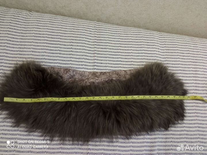 Меховой воротник новый