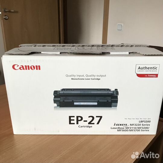 Картридж Canon EP-27 б/у