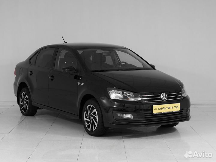 Volkswagen Polo 1.6 AT, 2015, 159 800 км
