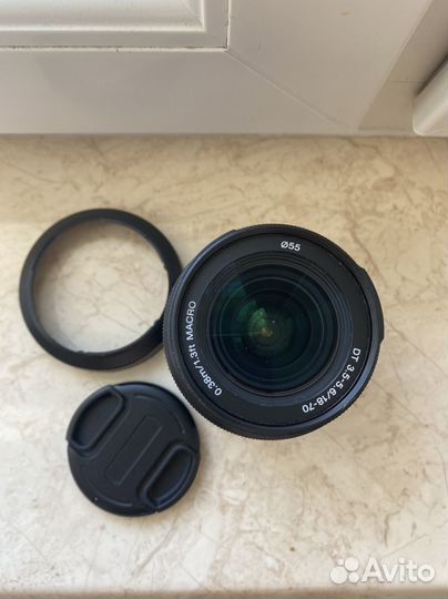 Объектив sony 55mm DT 18-70 F3,5-5,6