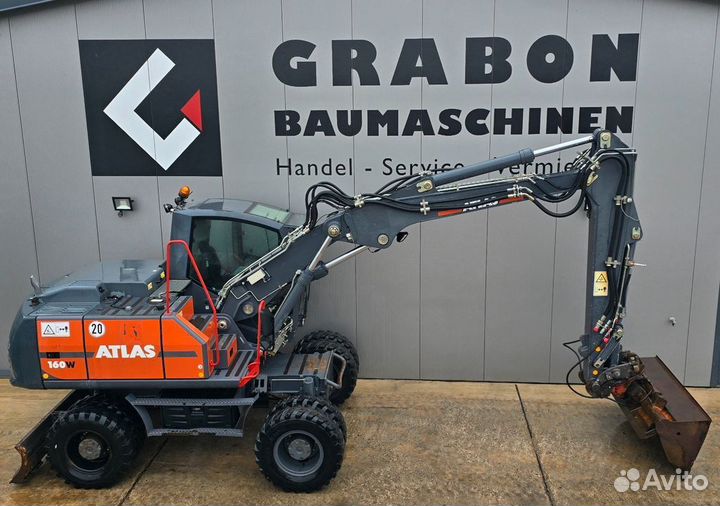 Колёсный экскаватор ATLAS 160 W, 2010