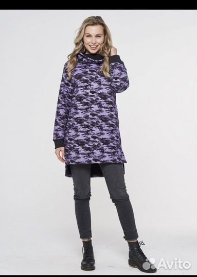 Туника худи толстовка VAY 46 б/у