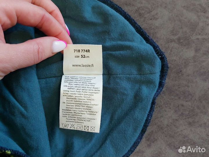 Шапка шлем lassie 52