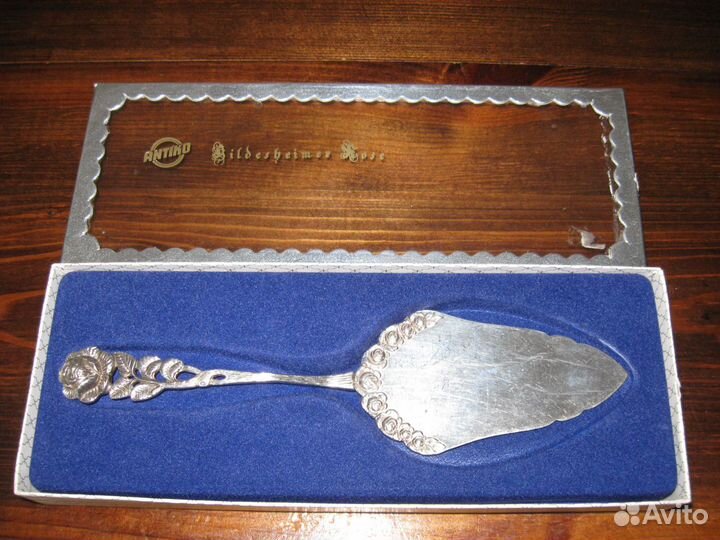 Лопатка для торта серебро 800 пр Германия 1950-60г