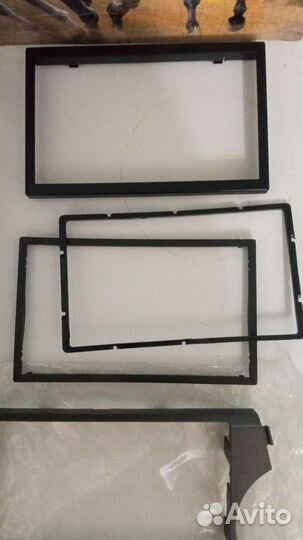 Рамка под магнитолу 2 дин, SsangYong Cyron