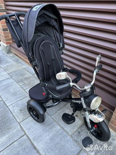 Велосипед коляска с ручкой бу