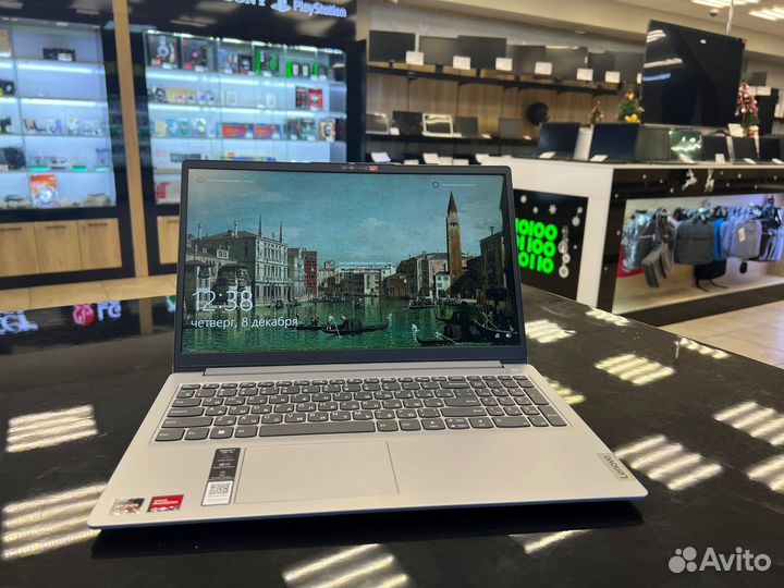 Lenovo 15.6/IPS/Ryzen 5 5500/SSD512Gb/Radeon vega7