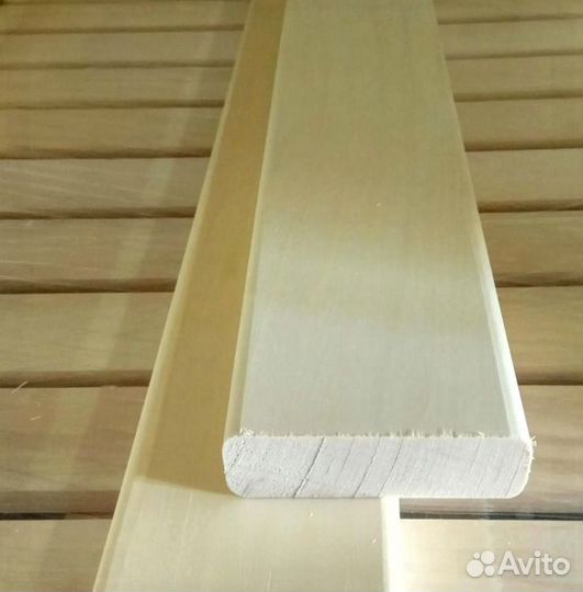 Полок осина сорт В 25*85 2,4м