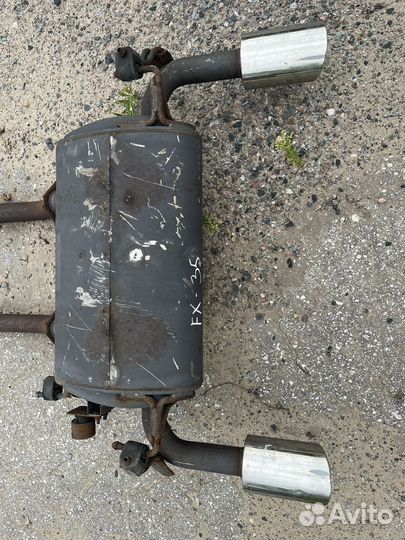 Выхлопная система Infiniti FX35 S51 3.5 VQ35HR