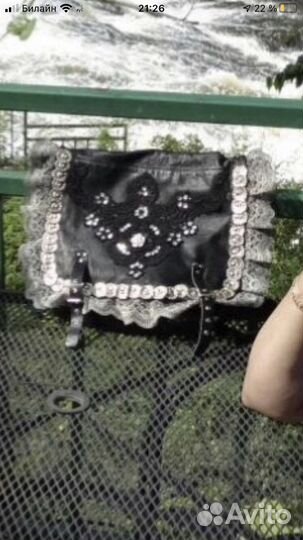 Сумка женская из натуральной кожи,чёрная