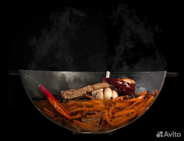 Казан + Печь + Шумовка / Набор мужика