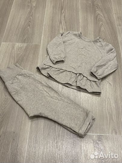 Детские вещи пакетом на девочку 74-80