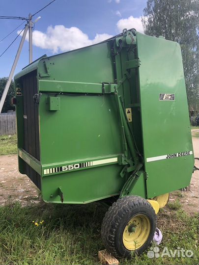 Пресс-подборщик John Deere 550, 2008