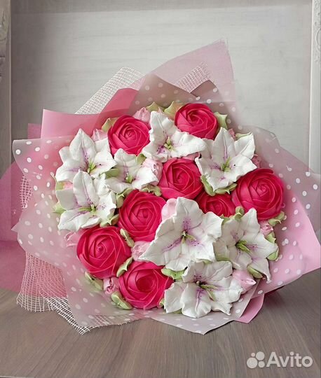 Букет из зефира