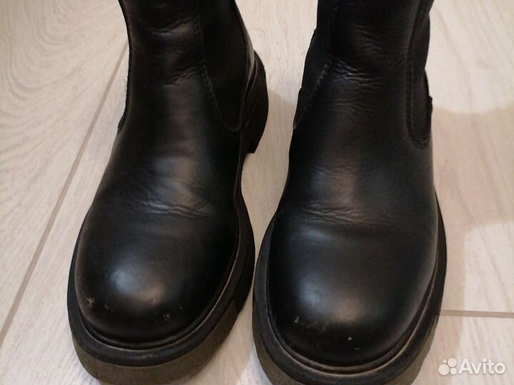 Полусапоги натуральная кожа