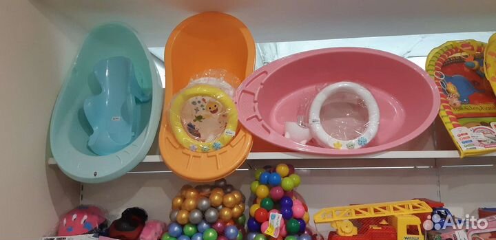 Ванночка для купания новая