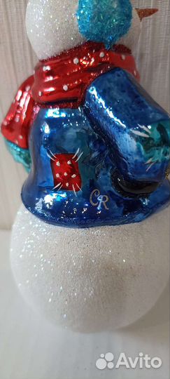 Ёлочная игрушка Снеговик Radko