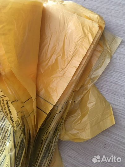 Пакеты одноразовые большие