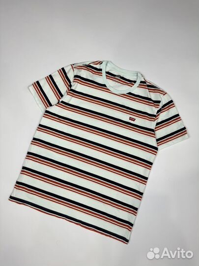 Полосатая футболка levis М