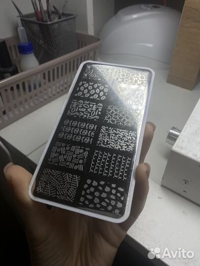 Пластины для стемпинга набор