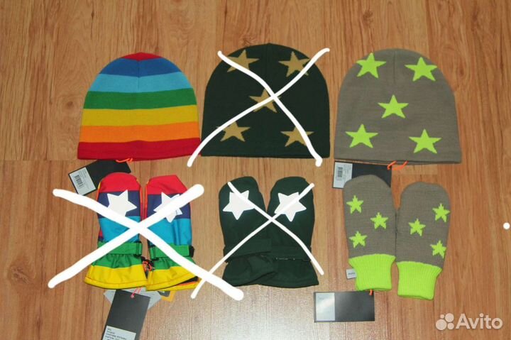 Краги, шапки, шарф Моло, Рейма, Джонатан, Тикет