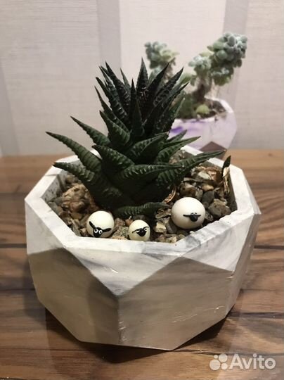 Силиконовая форма для бетона и гипса (молд)