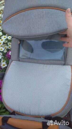 Коляска adamex 3 в 1 бу