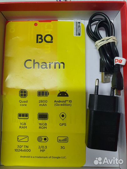 Планшет BQ 7000G Charm