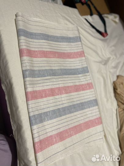 Отрез ткани лен СССР