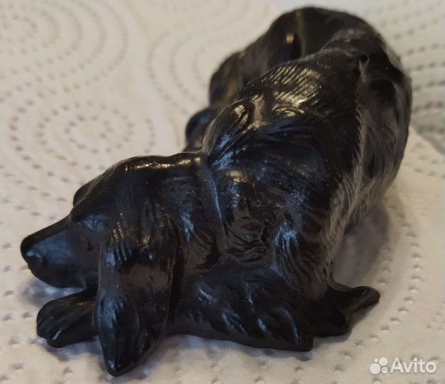 Статуэтка чугун Касли Лежащий Сеттер