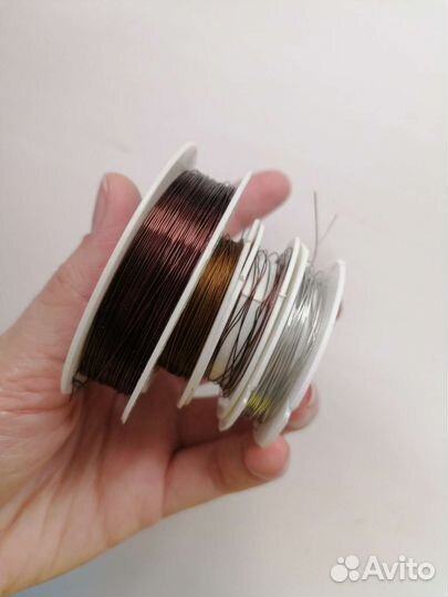 Проволока для бисероплетения 4 шт