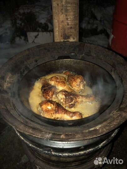 Печь под казан