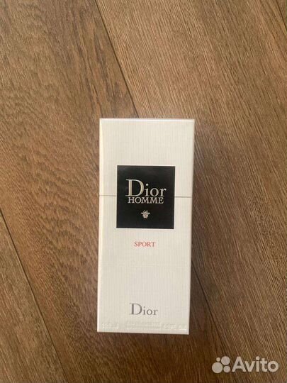 Туалетная вода dior homme sport