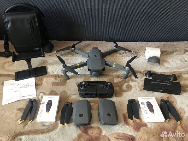 Квадрокоптер DJI mavic PRO combo