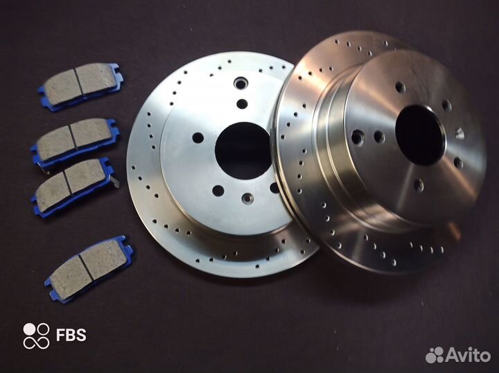 Задние тормозные диски opel antara + керамика