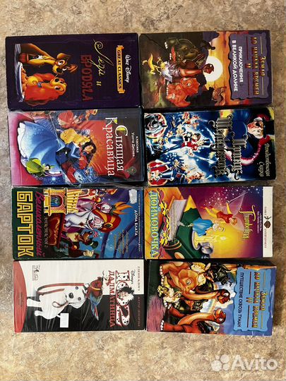 Видеокассеты фильмы мультфильмы