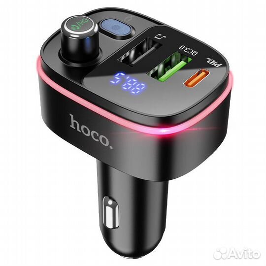 Модулятор с зарядкой и Bluetooth Hoco E62