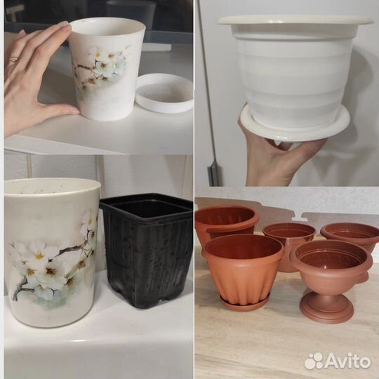 Горшки для цветов