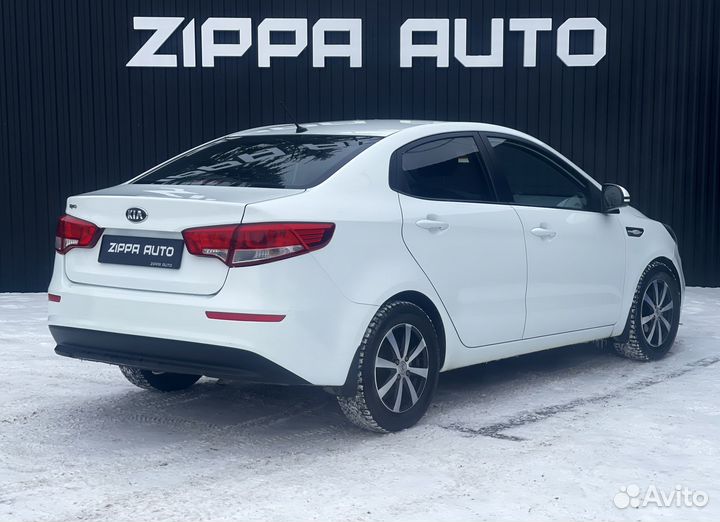 Kia Rio 1.6 AT, 2016, 92 316 км