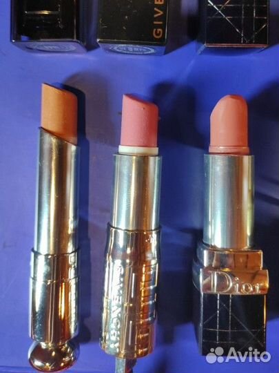 Помады Dior, Givenchy, Chanel, Estée Lauder