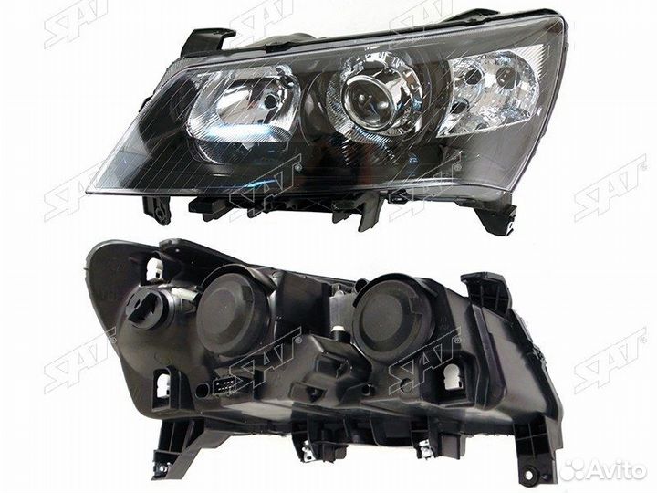 Фара geely emgrand C7 4D 09-17 LH черная