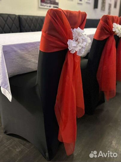 Чехлы на стулья универсальные новые стрейч