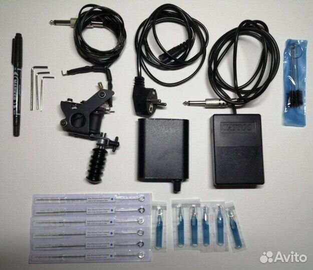 Индукционная тату машинка, Набор для обучения