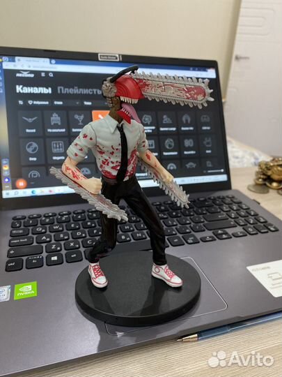 Манга человек бензопила