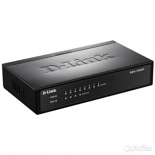 D-Link DL-DES-1008P/C1A коммутатор poe