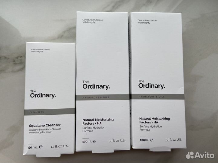 The Ordinary крем, сыворотки, тоник