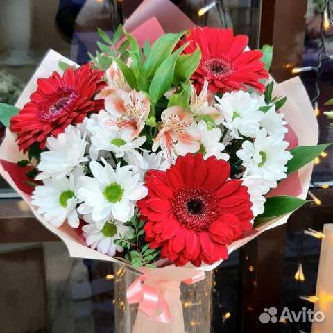 Букет сборный цветы