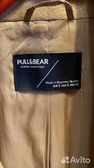 Пальто женское pull and bear S