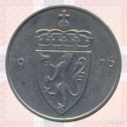 50 эре 1976 норвегия