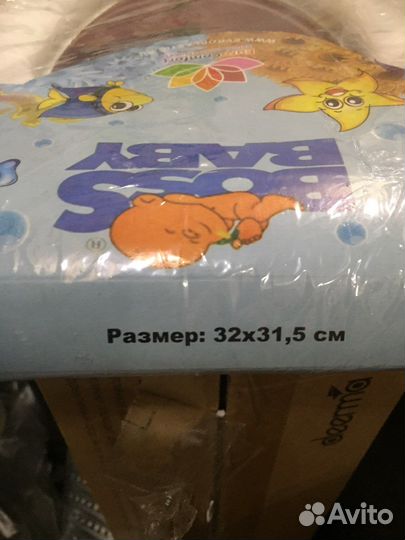 Мягкая сидушка на унитаз новая